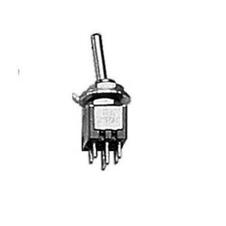 MINIATRONICS Minatronics 3 amp 120 V DPDT Miniature Toggle MNT3610002